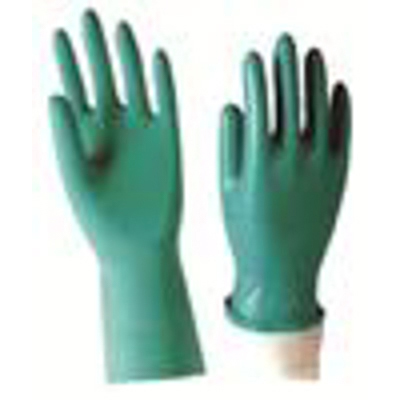 Green Nitrile 11 mil Unsupported Glove Size 10 - Large